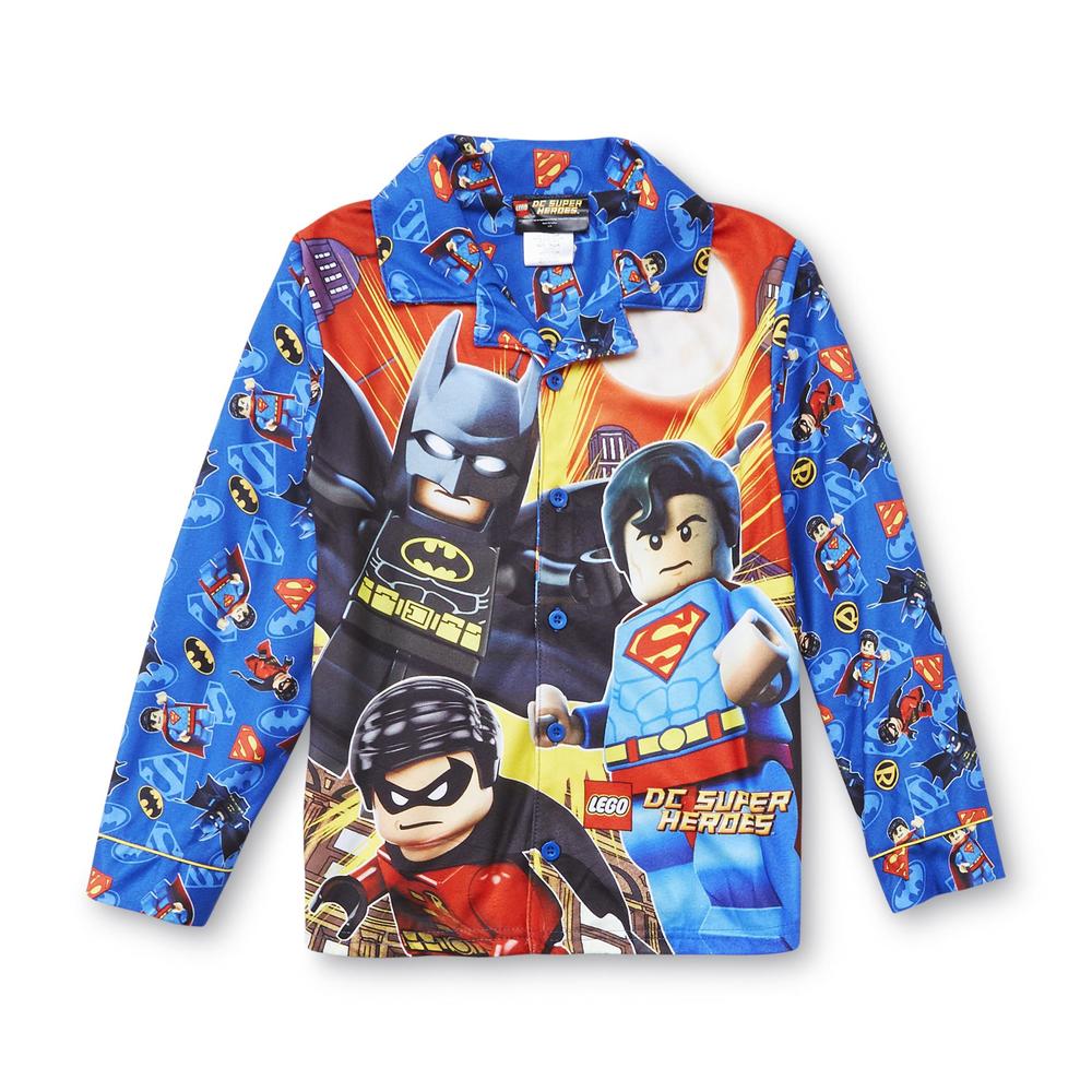 LEGO DC Superheroes Boy's Fleece Pajama Shirt & Pants
