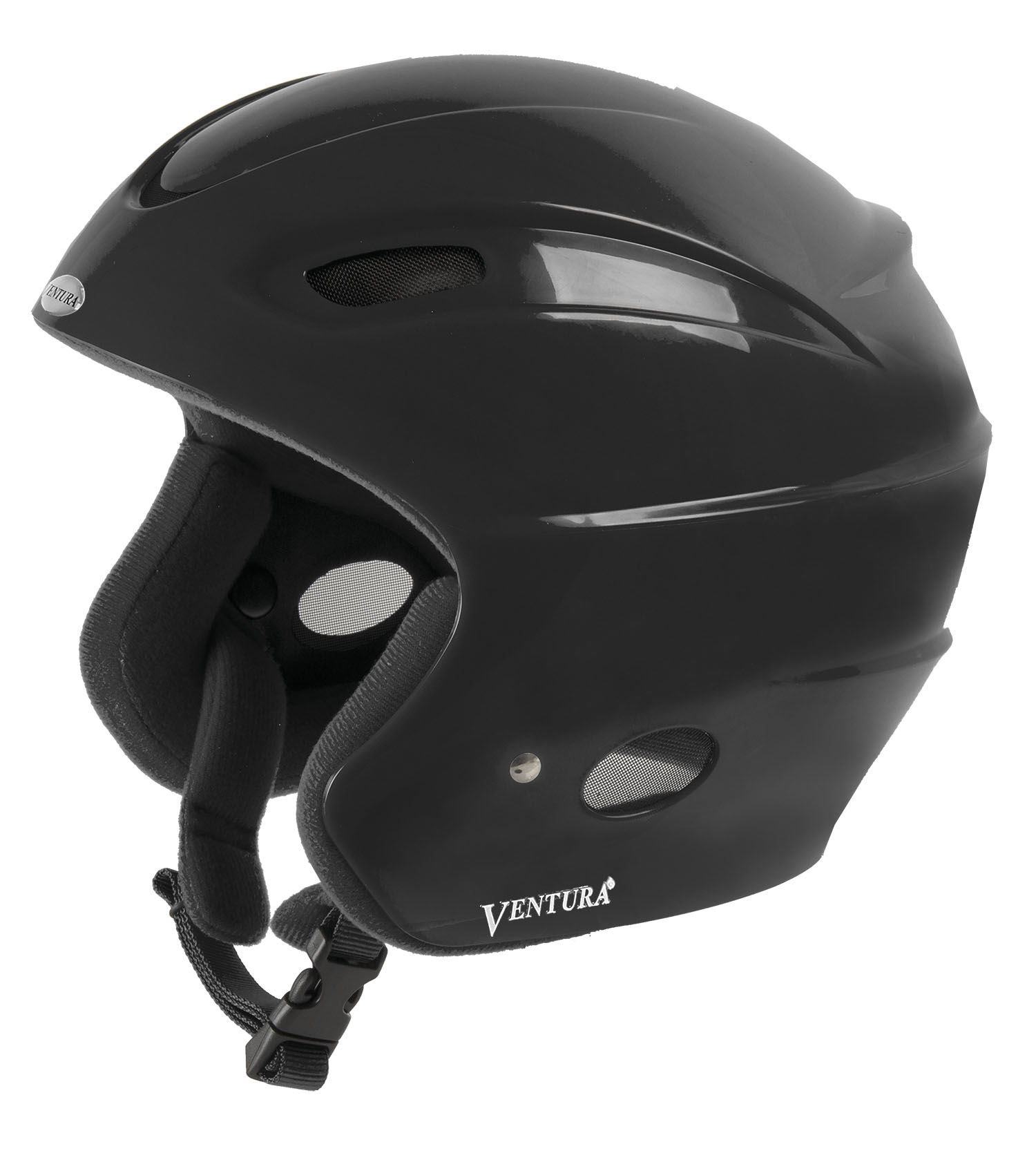 Ventura  Black Skiing/Snowboarding Racing Star II Helmet