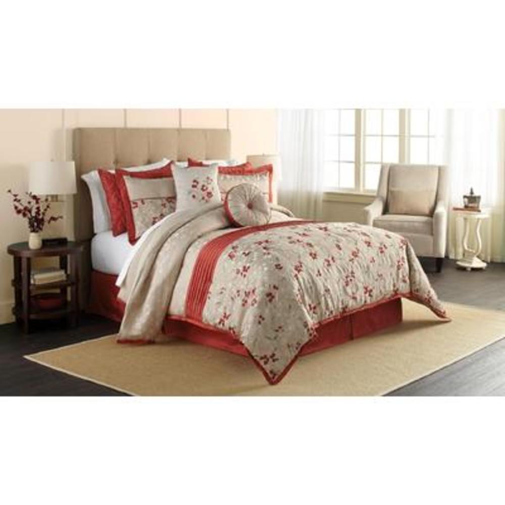 Jaclyn Smith Krista 6-Piece Comforter Set - Floral