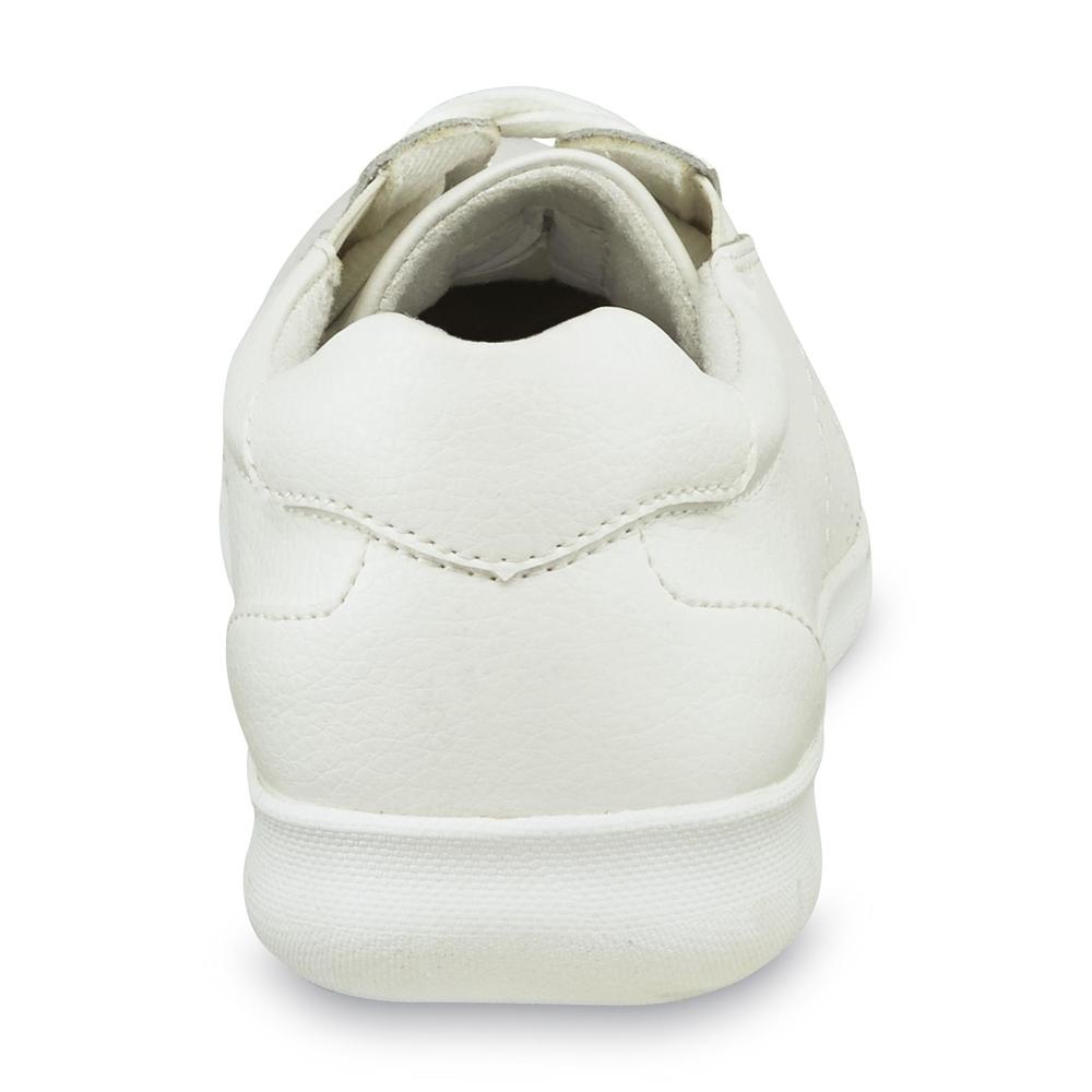 Cobbie Cuddlers Women's Dorian Leather Casual Shoe - White Wide Available