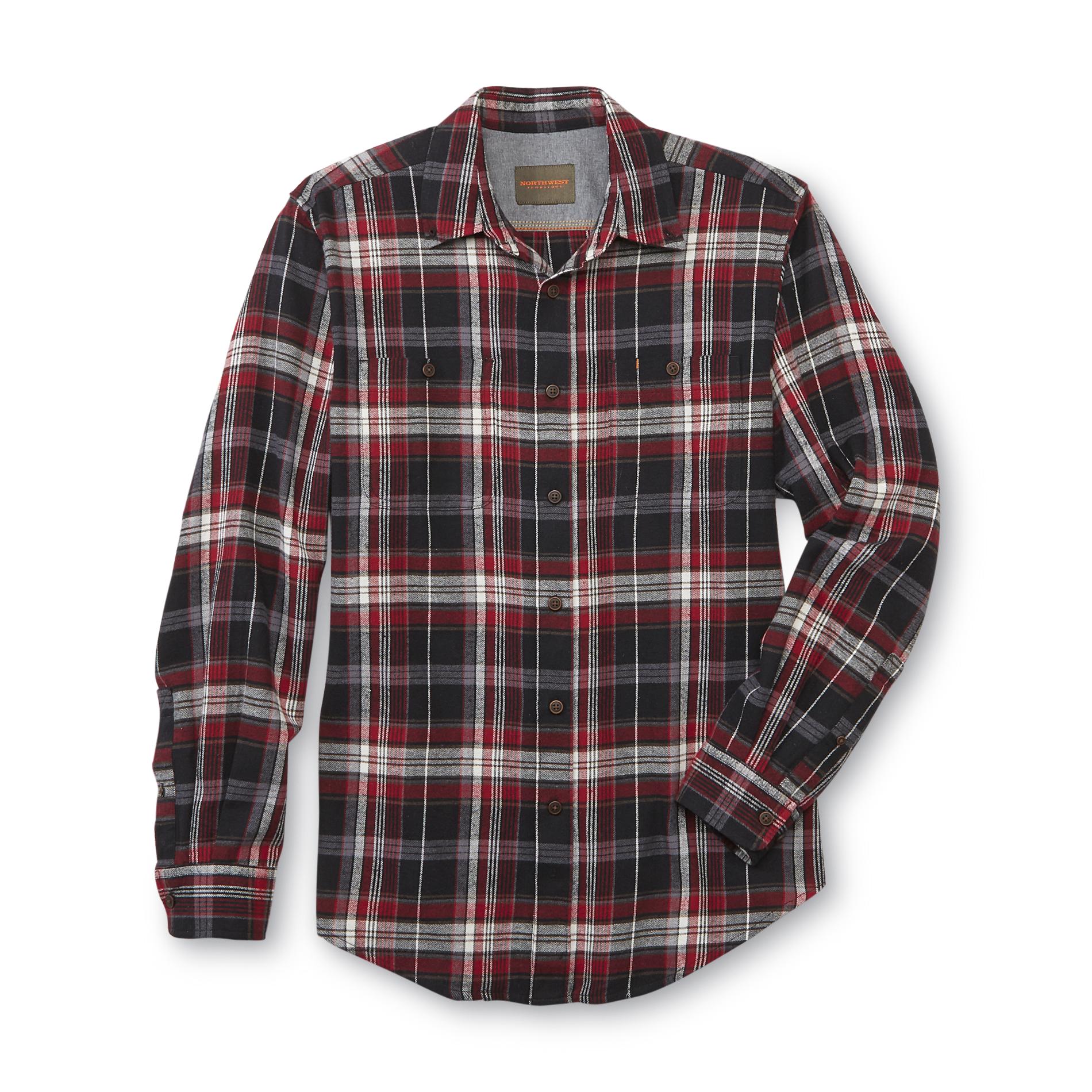 Northwest Territory Men's Long-Sleeve Flannel Shirt - Plaid