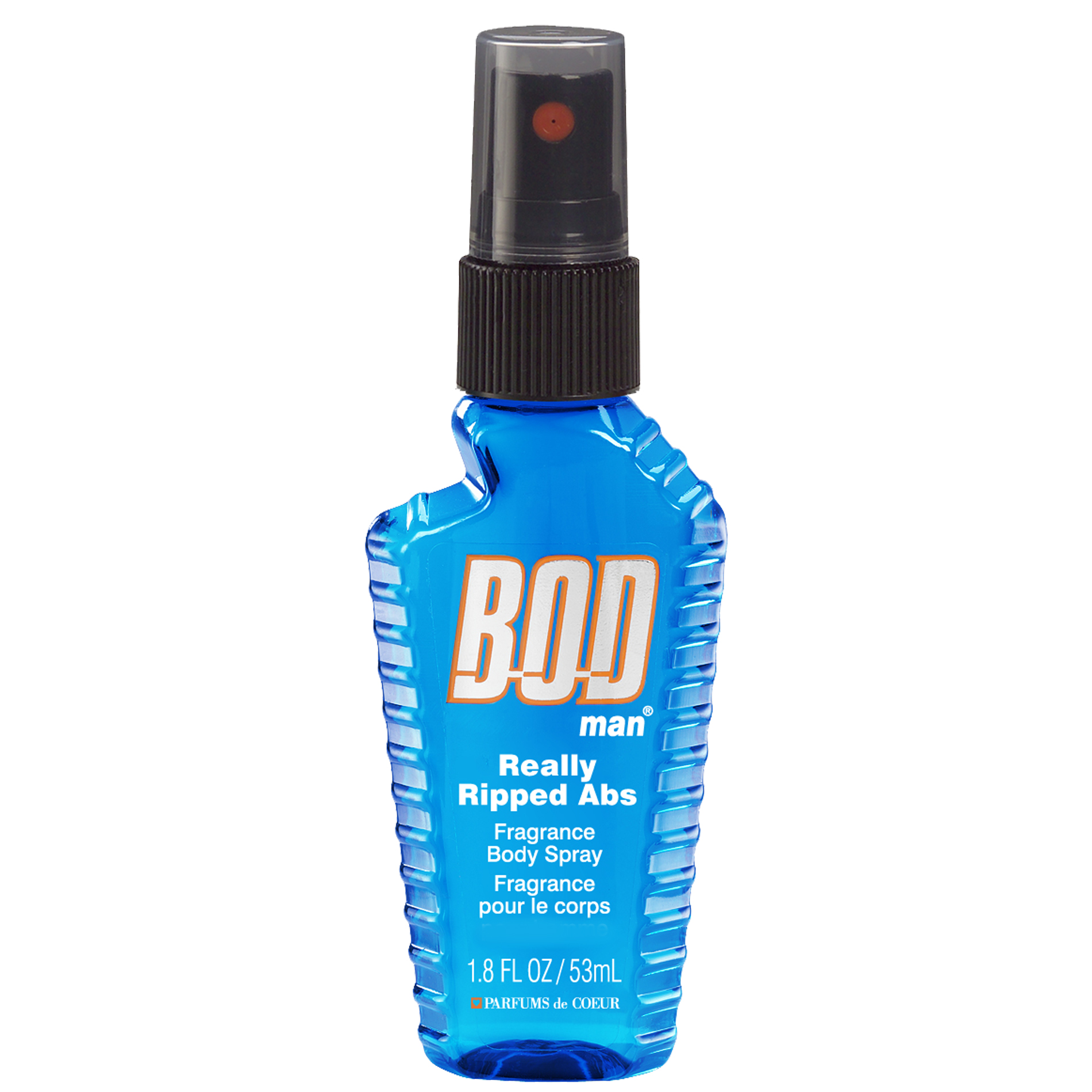 BOD Man Parfums De Coeur  Really Ripped Abs Fragrance Body Spray  1.8 Oz.