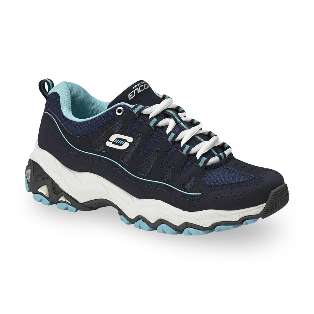 Skechers Women's Be Seen Navy/Light Blue Athletic Shoe
