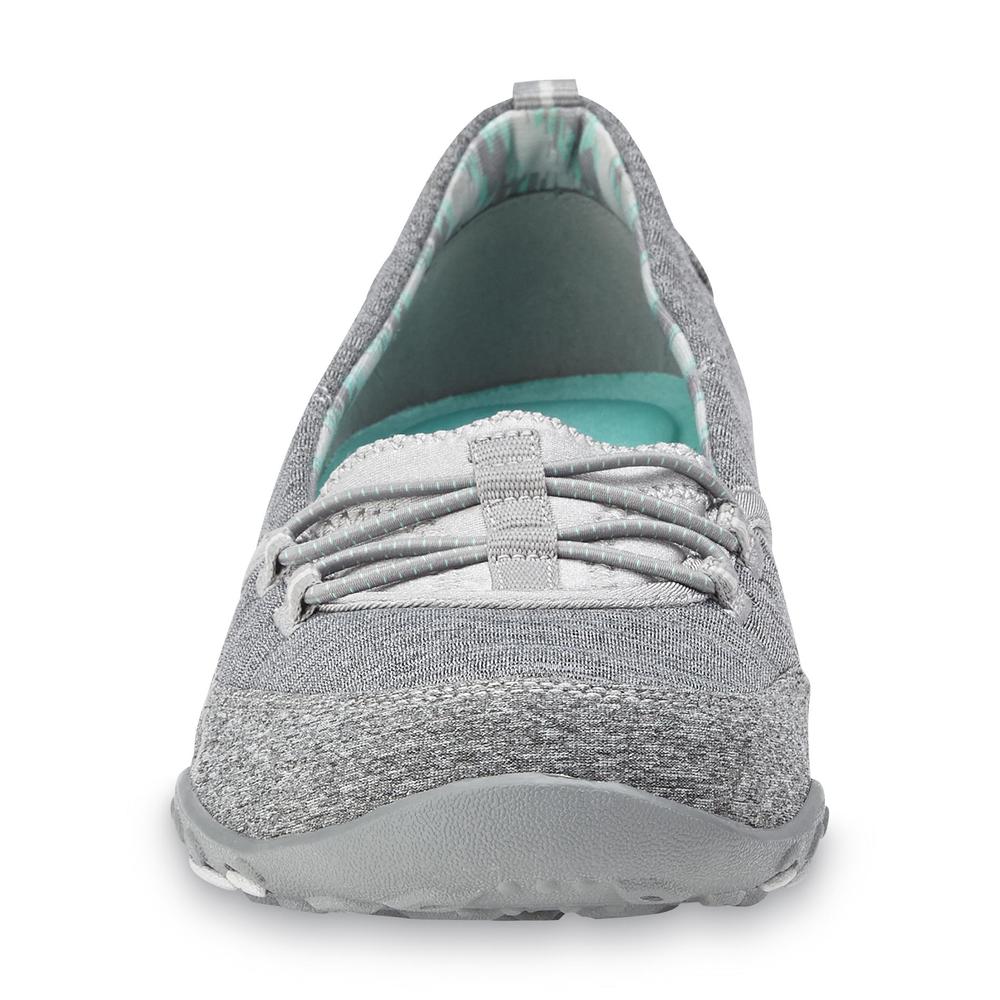 Skechers Women's Relaxed Fit Five Star Gray Slip-On Athletic Shoe