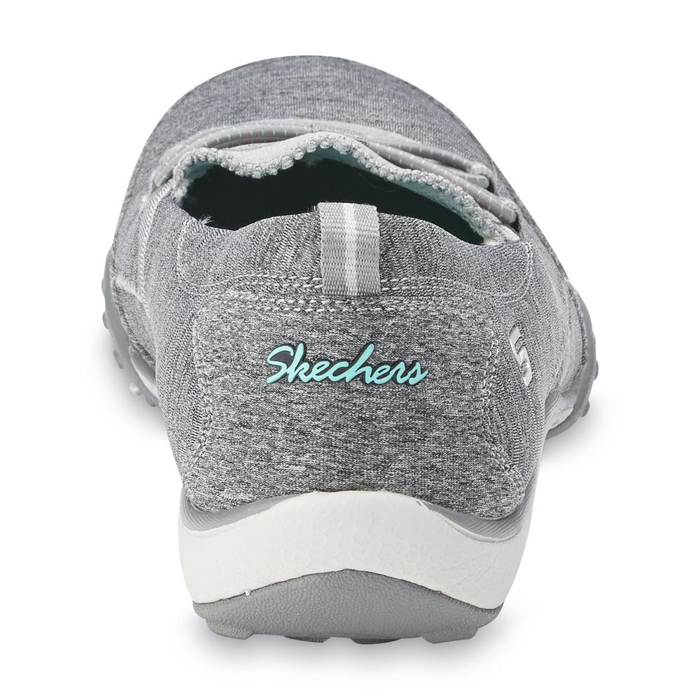 Skechers Women's Relaxed Fit Five Star Gray Slip-On Athletic Shoe