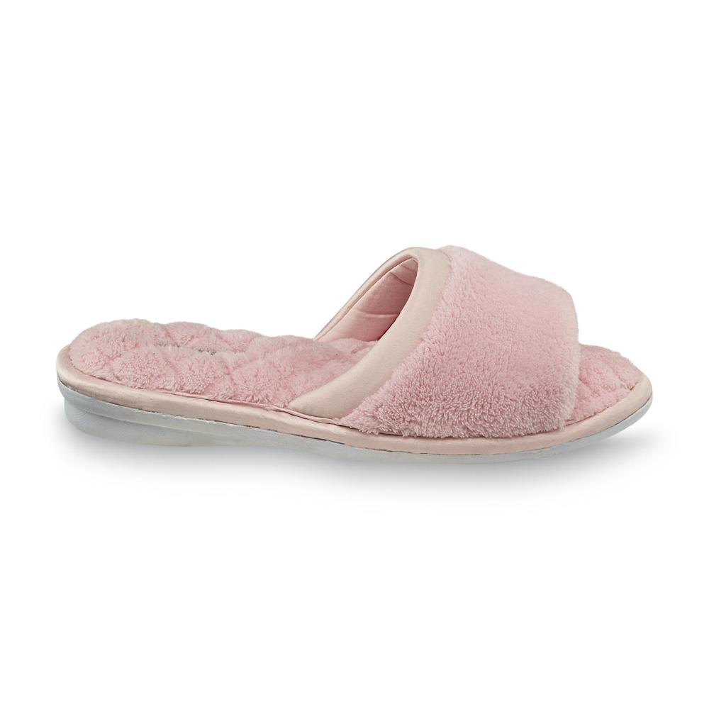 Pink K Women's Charlette Pink Open-Toe Slipper