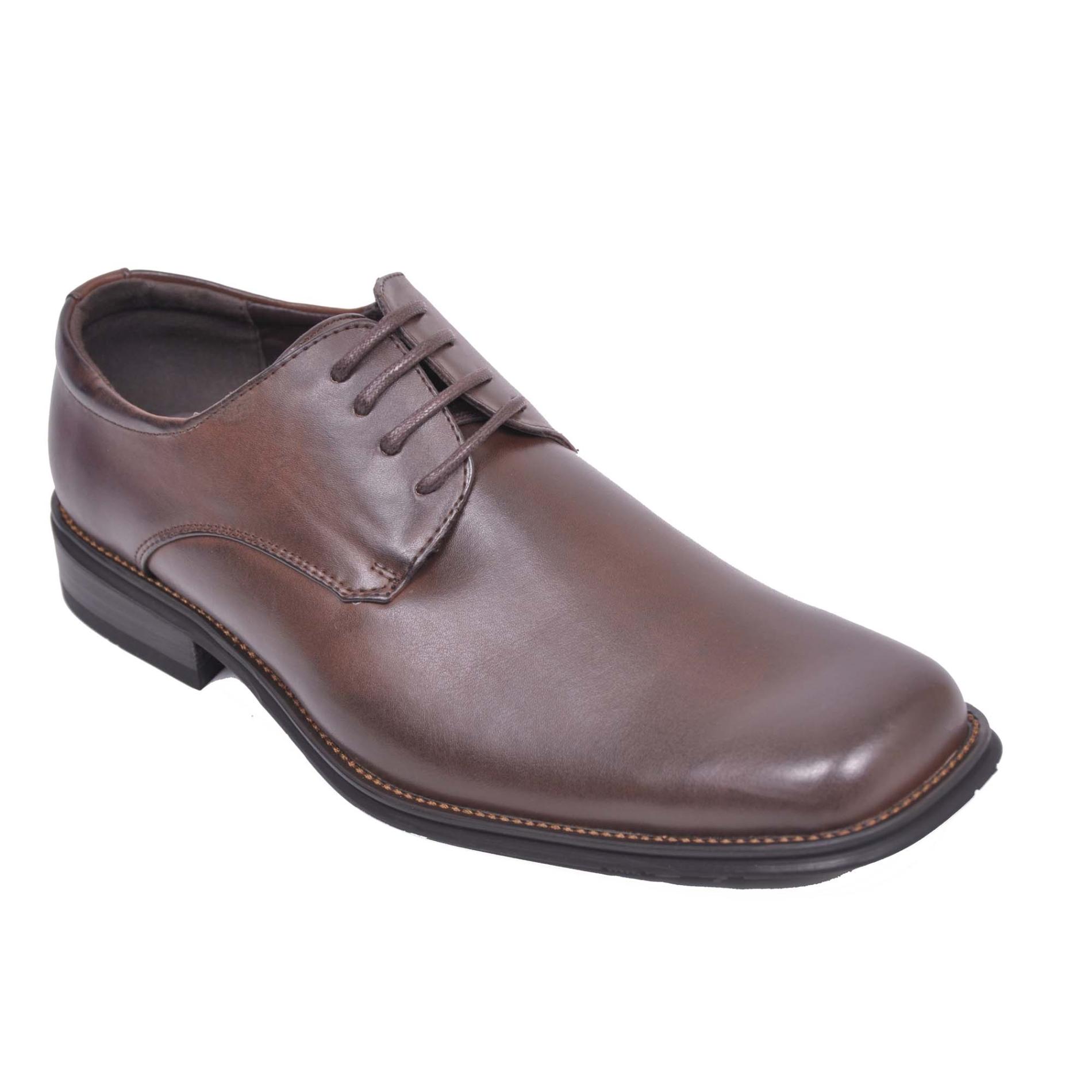 &nbsp; Men's Brown Oxford Dress Shoe