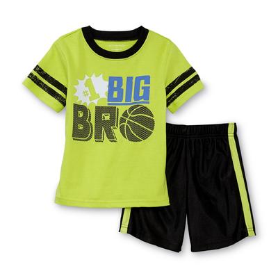 WonderKids Infant & Toddler Boy's Graphic T-Shirt & Shorts - Big Bro