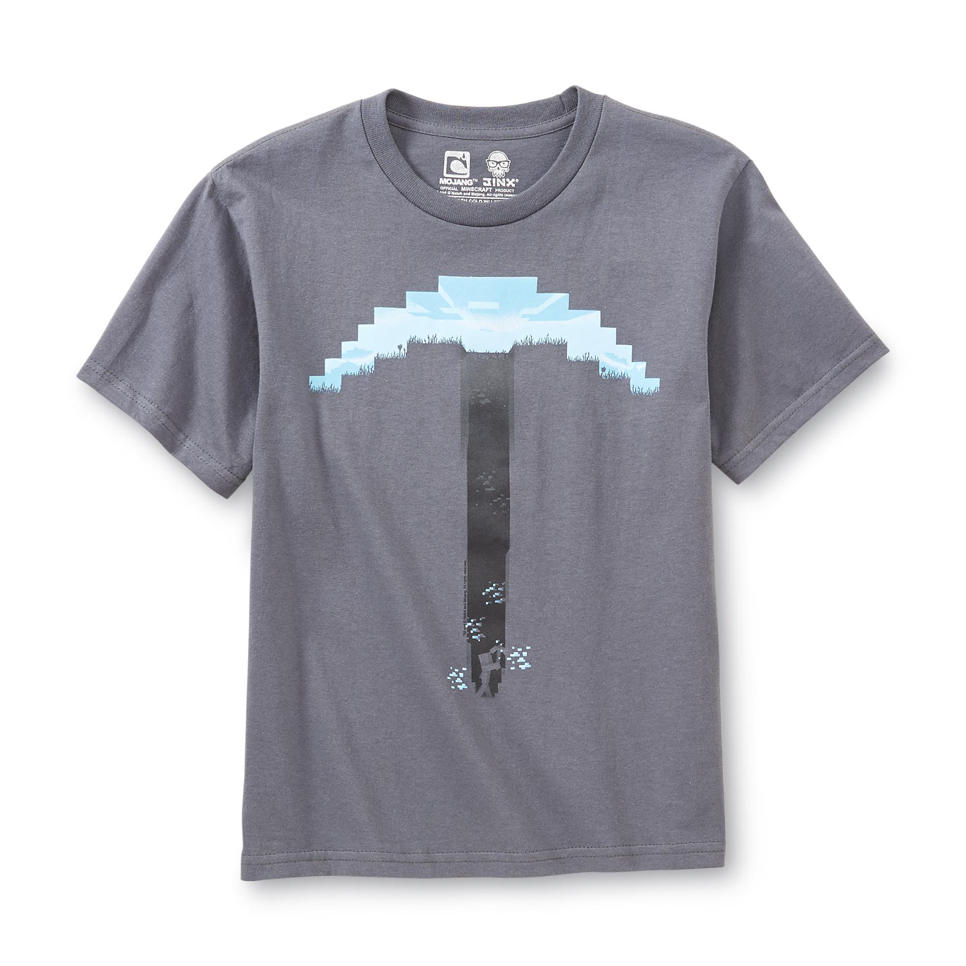 Minecraft Boy's Graphic T-Shirt - Pickax