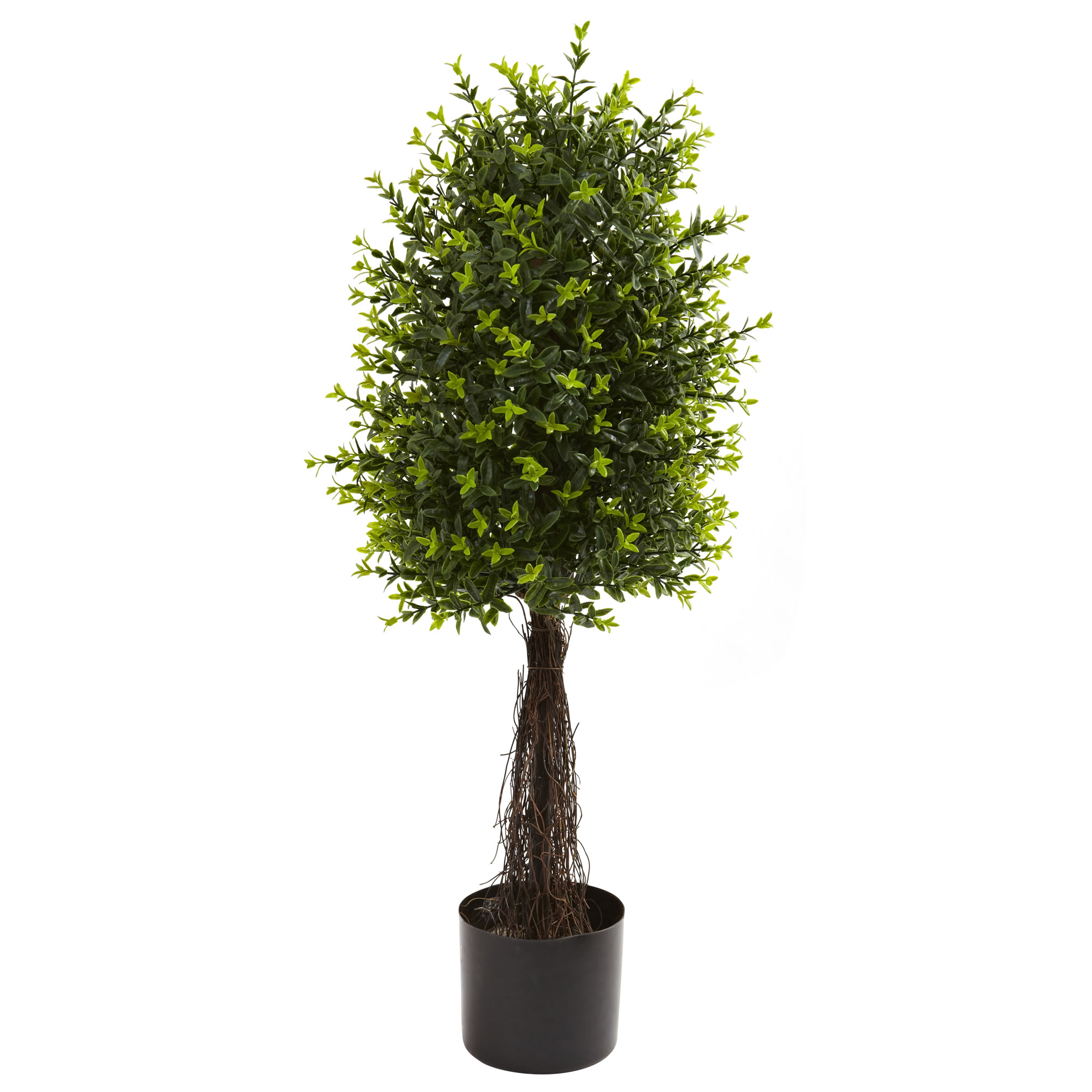 35'' Ixora Topiary UV Resistant  Indoor/Outdoor