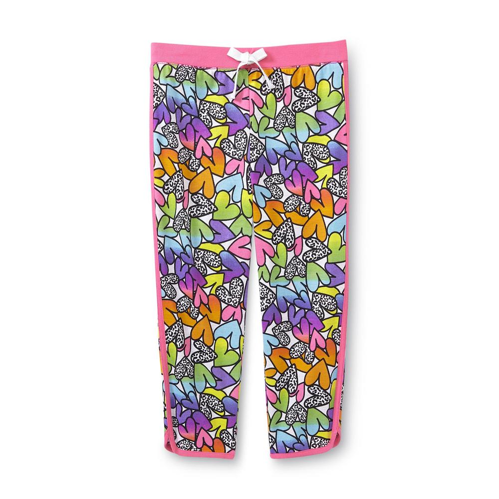 Piper Girl's Hooded Pajama Tank Top & Pants - Love