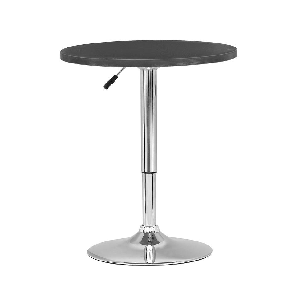 CorLiving Adjustable Height Round Bar Table