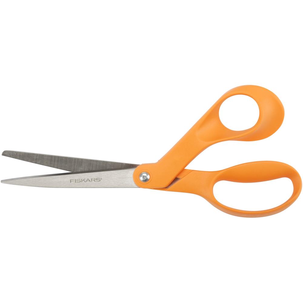 Fiskars Bent Multi-Purpose Scissors 8 in -Right Handed