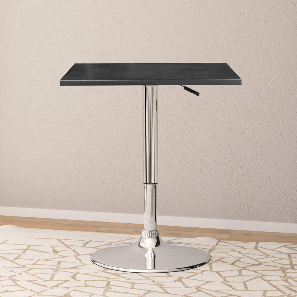 CorLiving Adjustable Height Square Bar Table