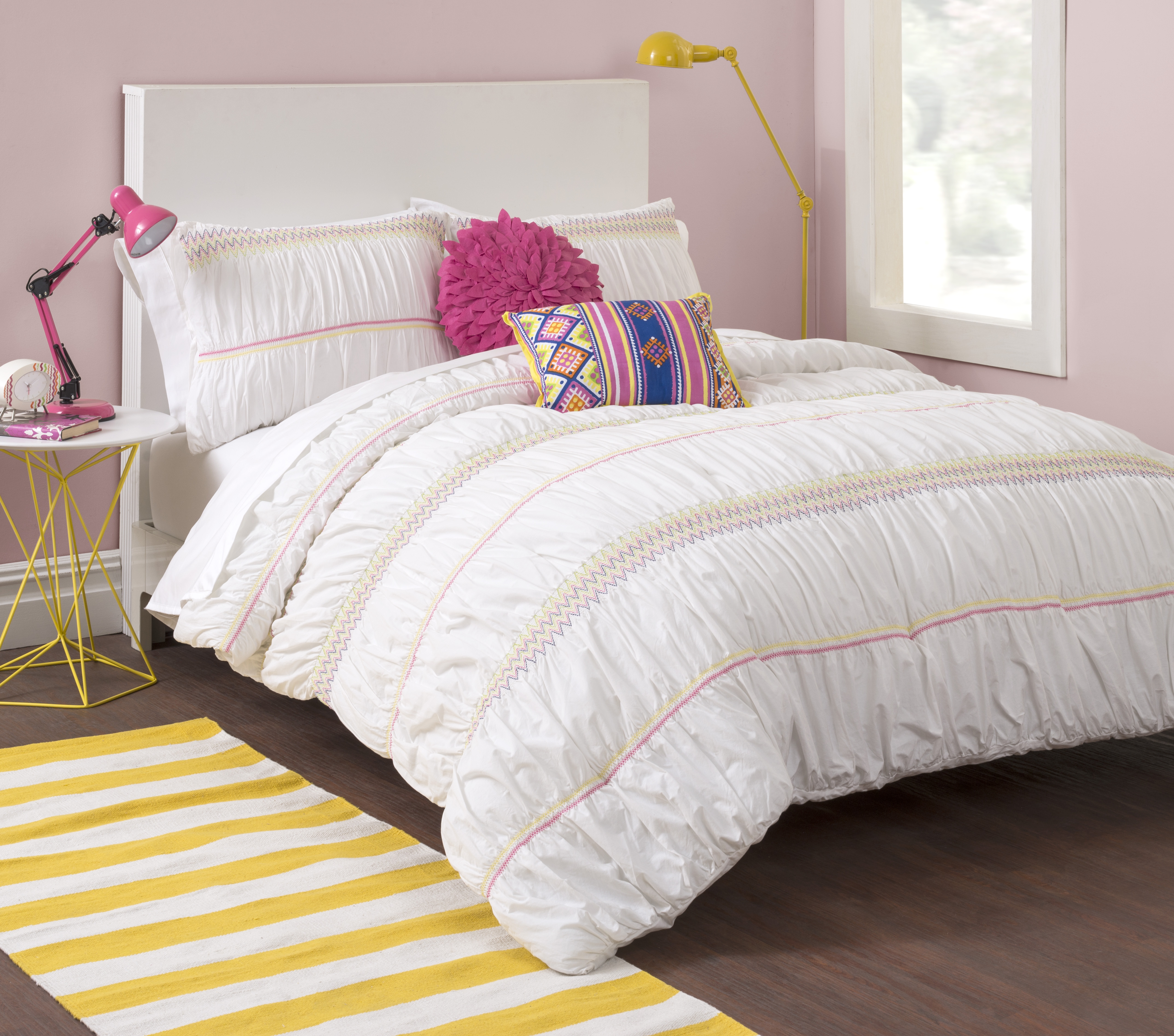 Seventeen 100-Percent Cotton Midnight Poppies Comforter Set Twin//Twin X-Large