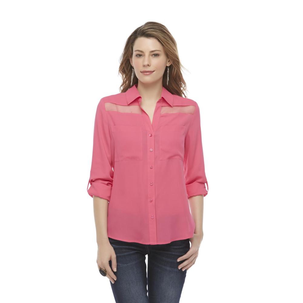 Attention Women's Crepe Utility Shirt