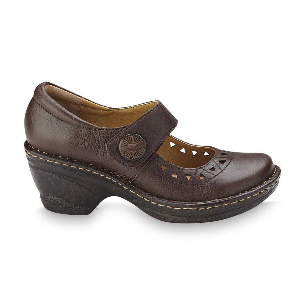 Softspots Women's Lesley Brown Mary Jane Clog