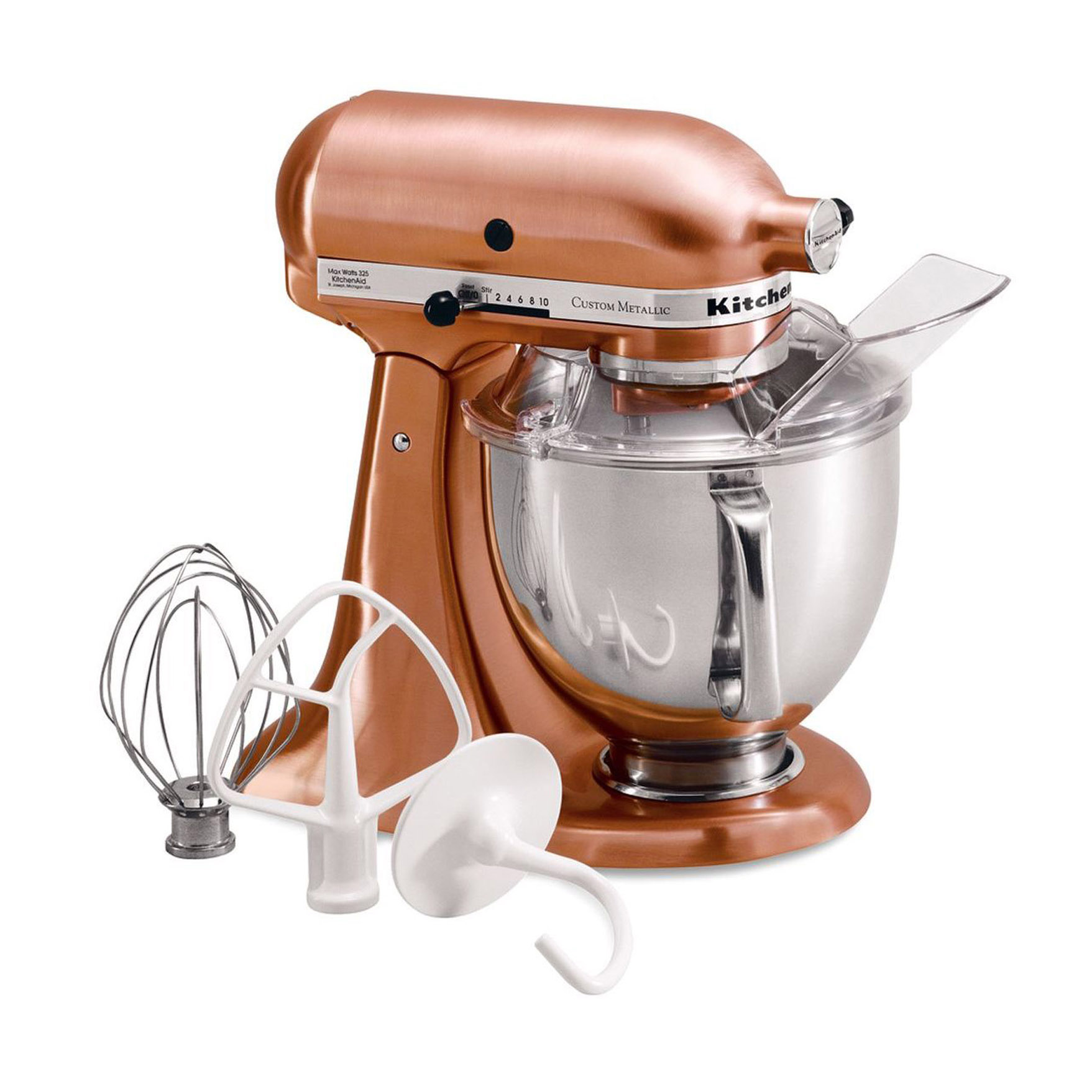 KitchenAid KSM152PSCP Custom Metallic Series 5 Quart Stand ...