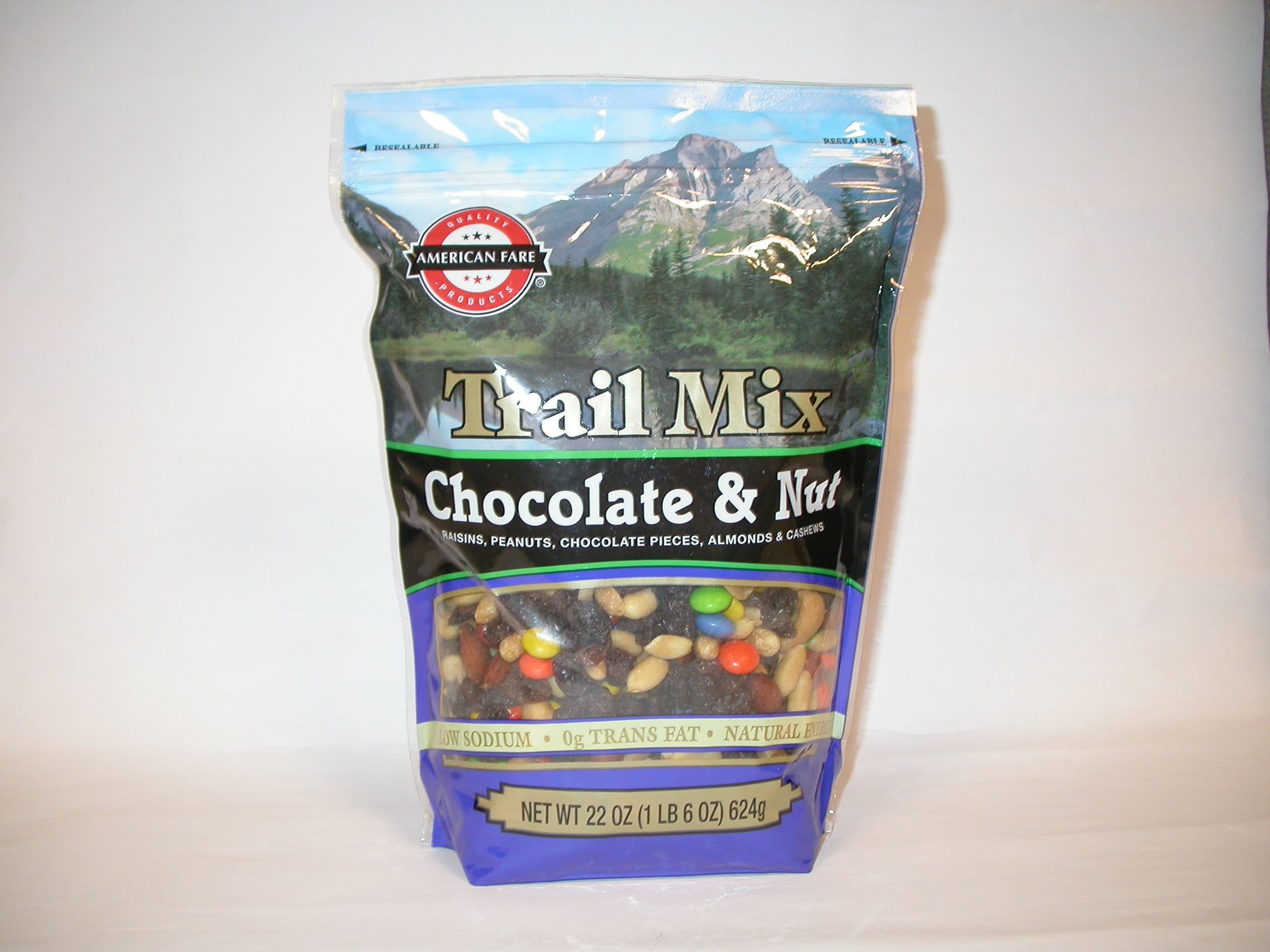 American Fare Trail Mix, Chocolate & Nut 22 Ounce