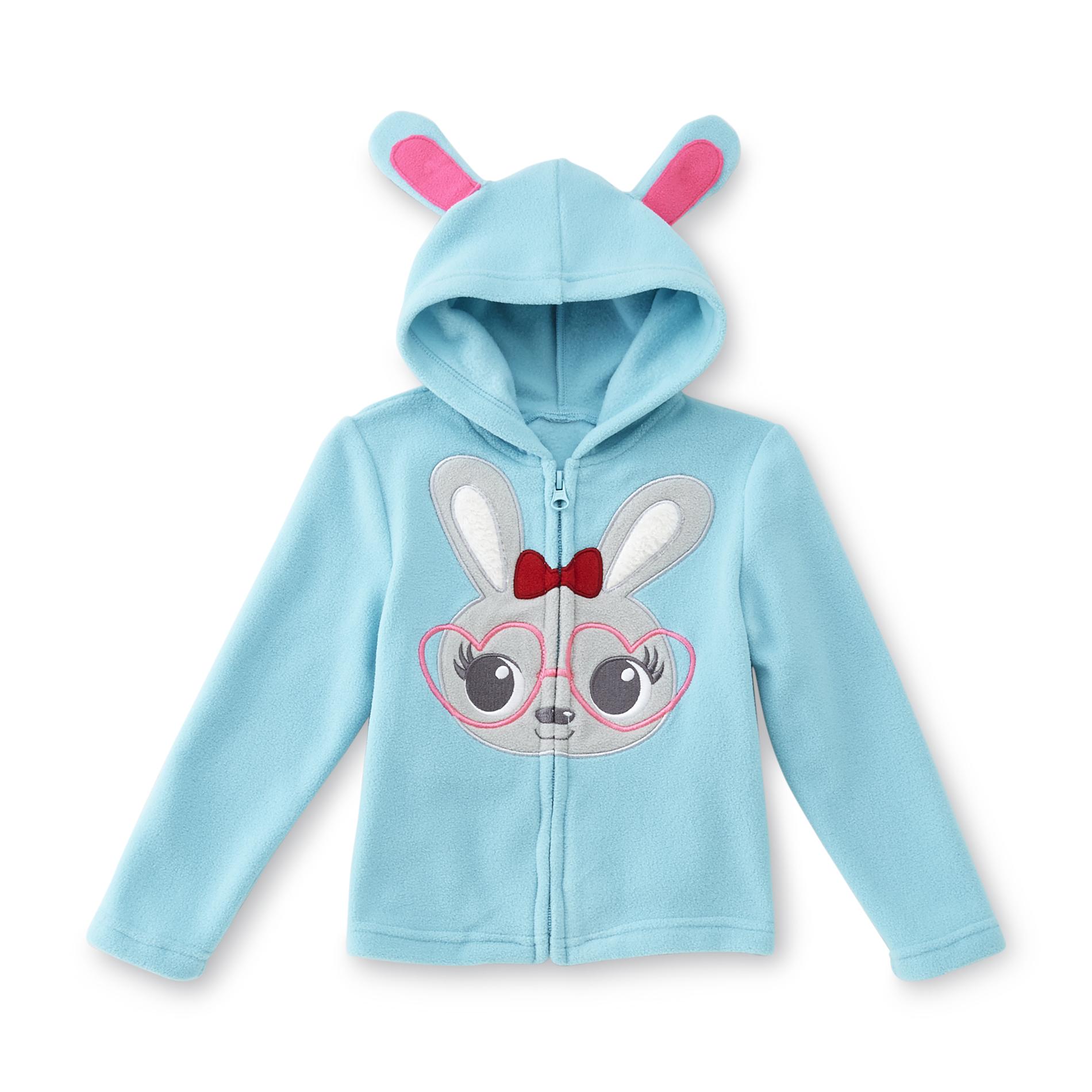 WonderKids Infant & Toddler Girl's Fleece Hoodie Jacket - Bunny