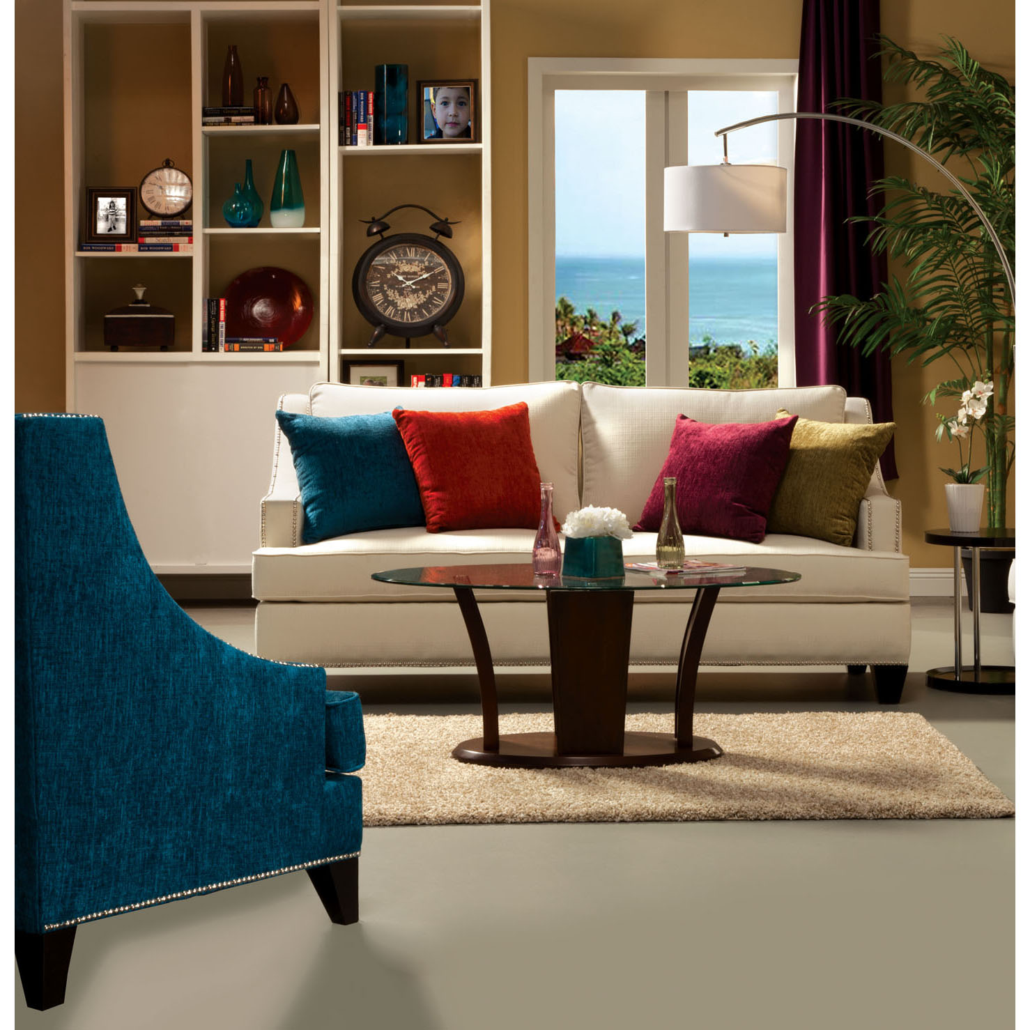 Furniture of America Domingo Contemporary Style Sofa