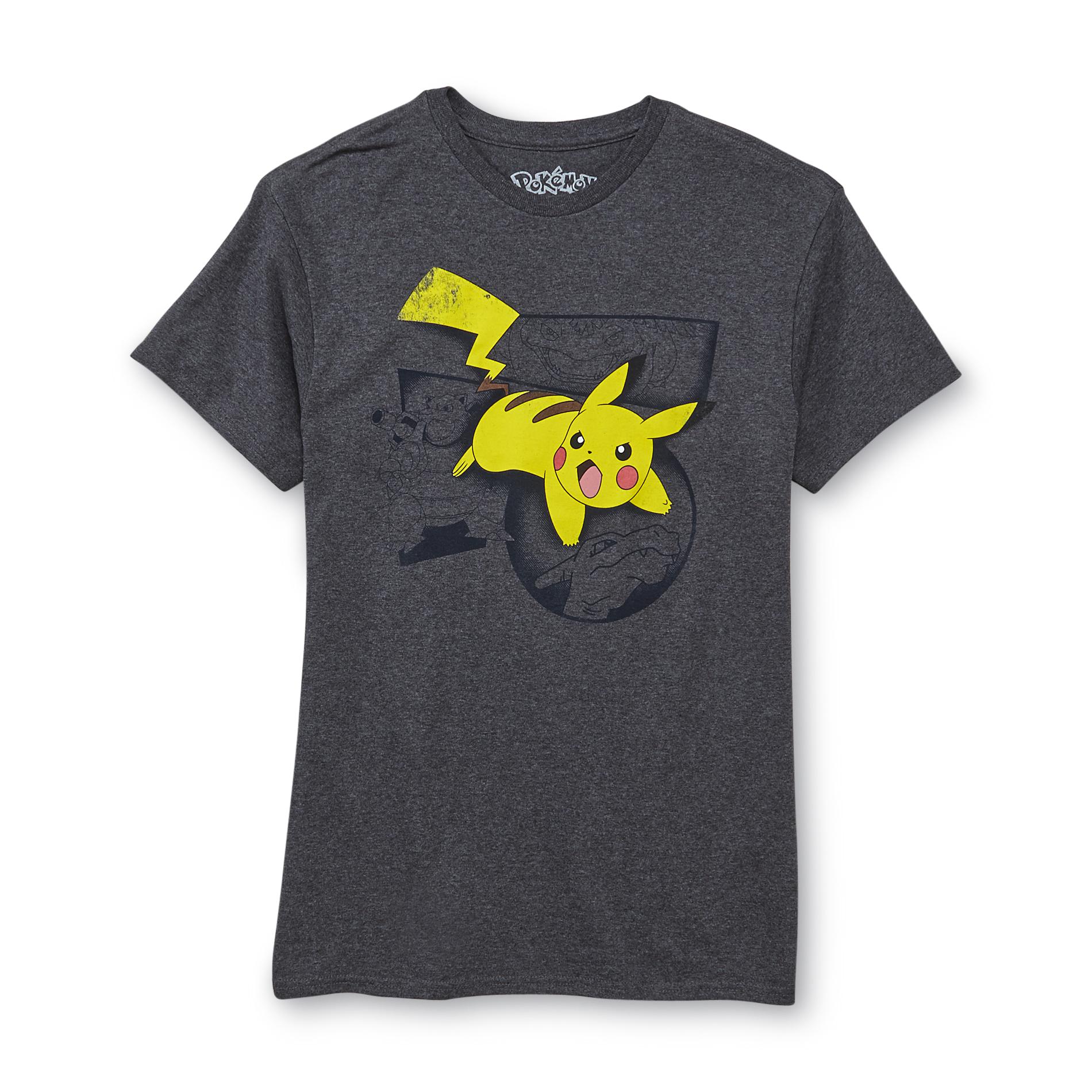 Pokemon CCG Men's Graphic T-Shirt - Pikachu