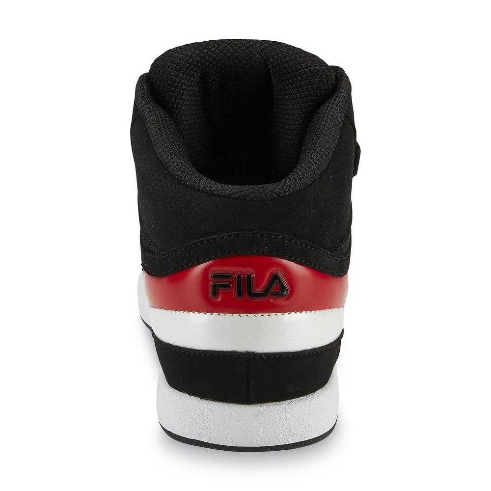 Fila Men's BB84 Fusion Black/Red/White Sneaker
