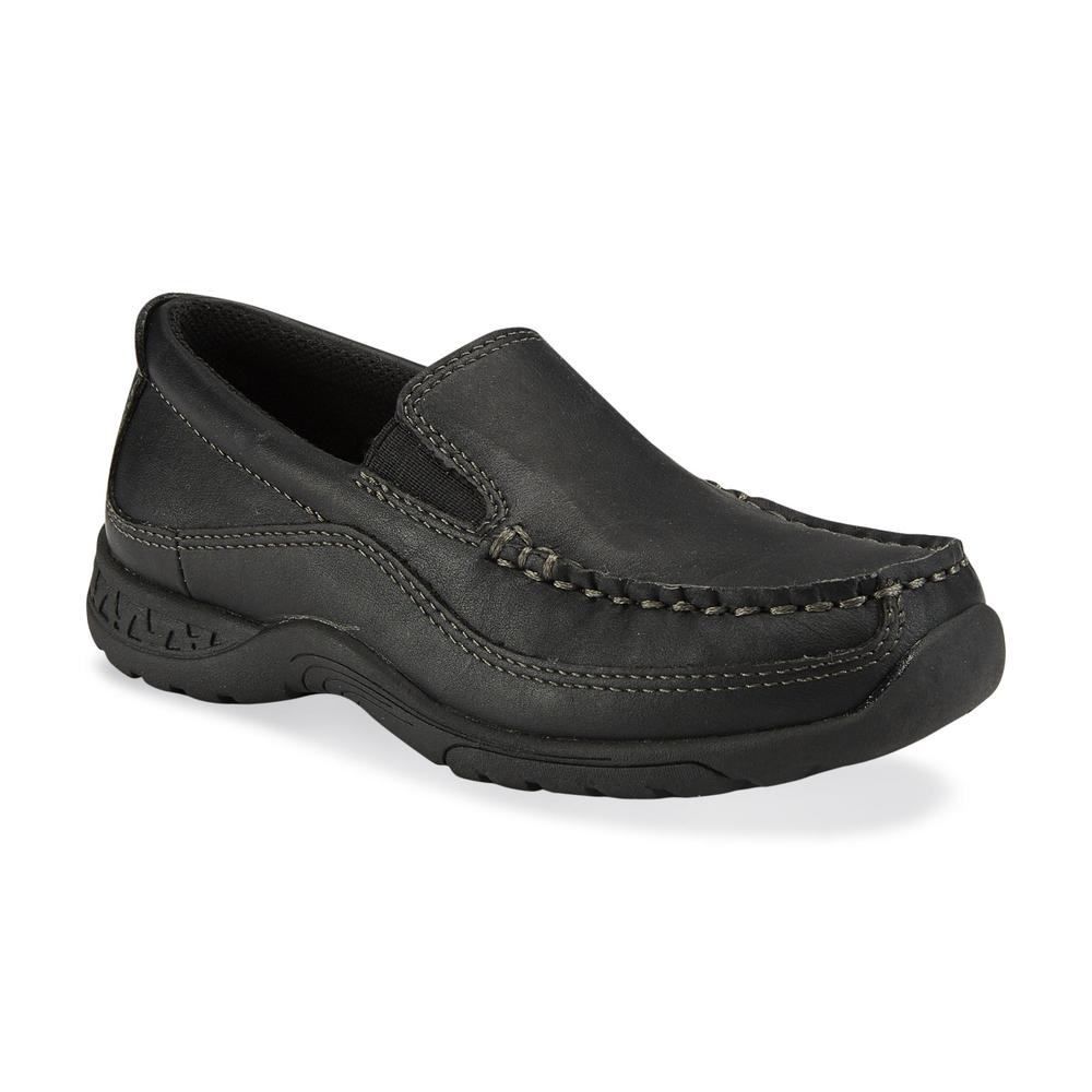 Route 66 Boy's Ryan Road Black Casual Moccasin
