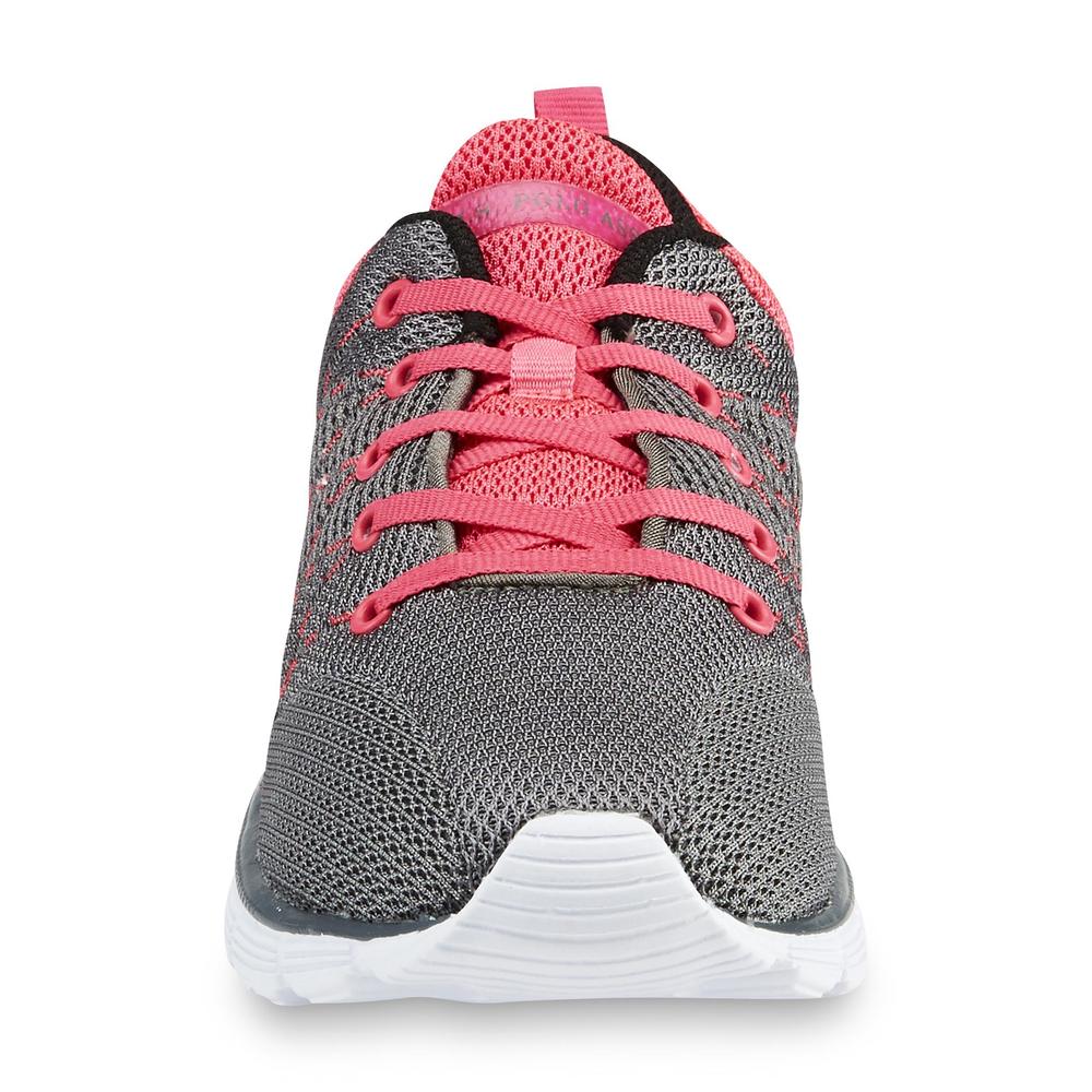 U.S. Polo Assn. Women's Samurai Gray/Pink Running Shoe