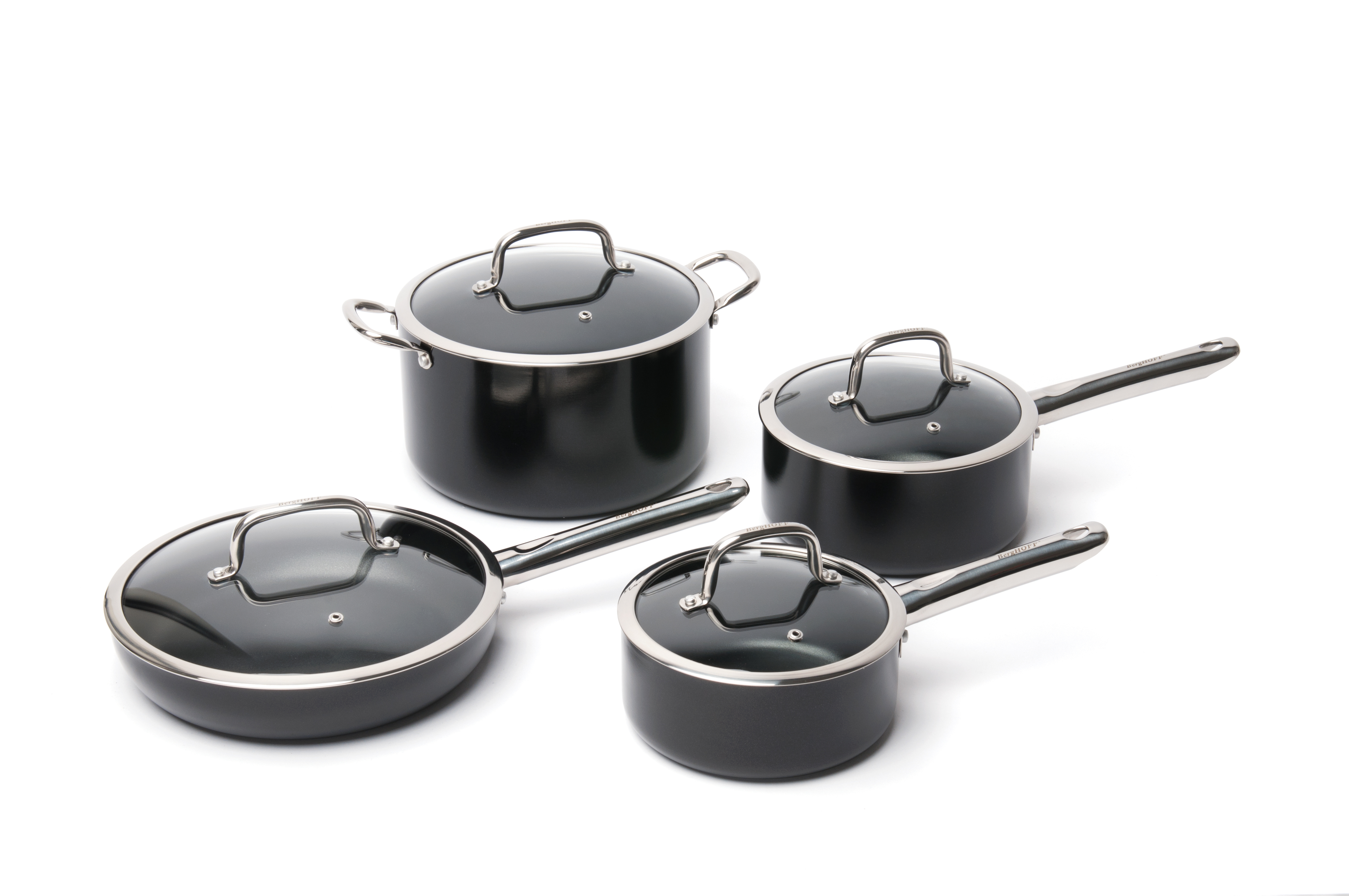 BergHOFF 8pc Cookware Set N.St. Alu Boreal Shop Your Way Online