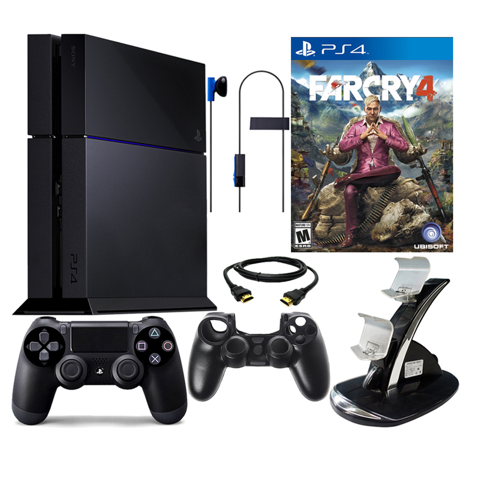Sony PS4 500GB Bundle with Far Cry 4 & Accessories