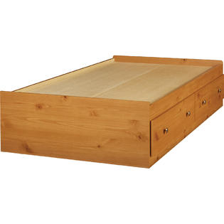 Essential Home Belmont Mates Twin Bed Honey Pine