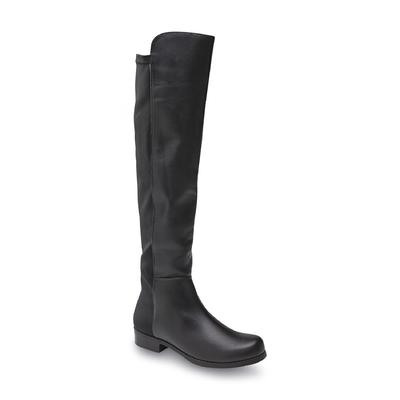 Covington Women's Derby Medium and Wide Riding Boot - Black