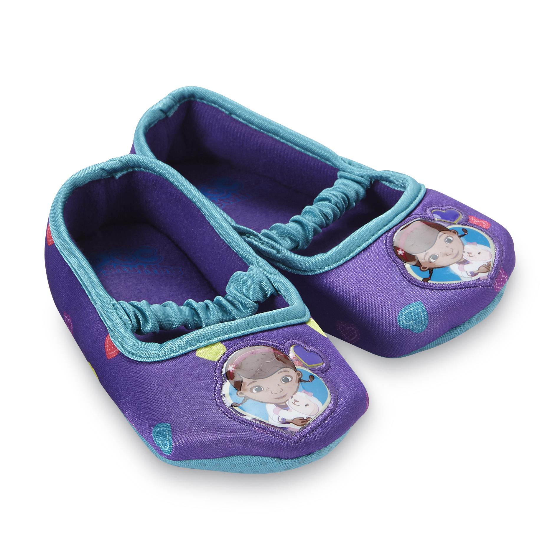 Disney Doc McStuffins Toddler Girl's Purple/Blue Slipper