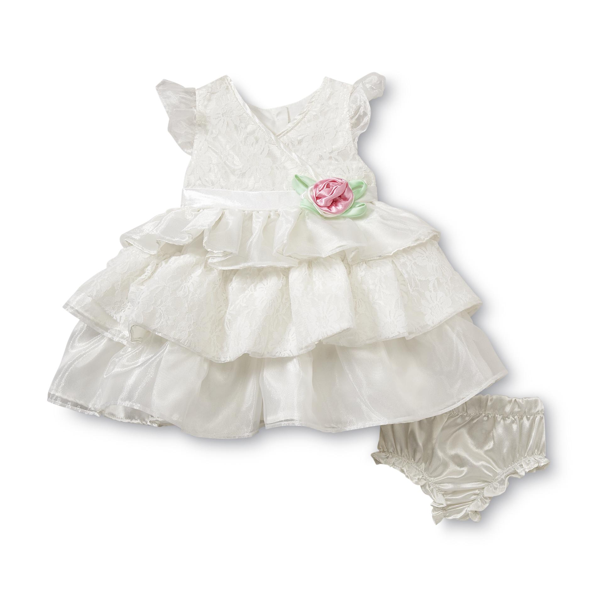 Baby Grand Signature Infant Girl's Party Dress & Diaper Cover