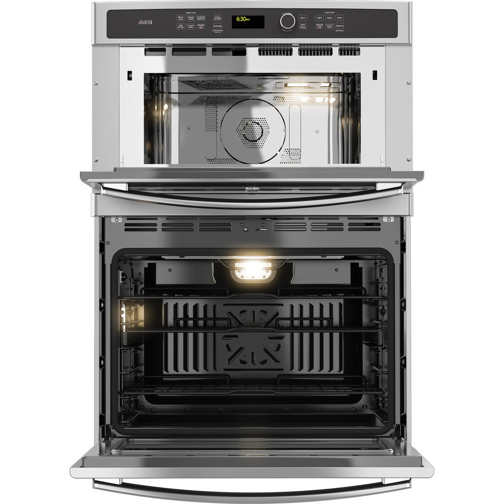 GE Profile Series PT9800SHSS 30" Combination Double Wall Oven w