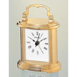 SEIKO Peyton Desk Clock, Gold