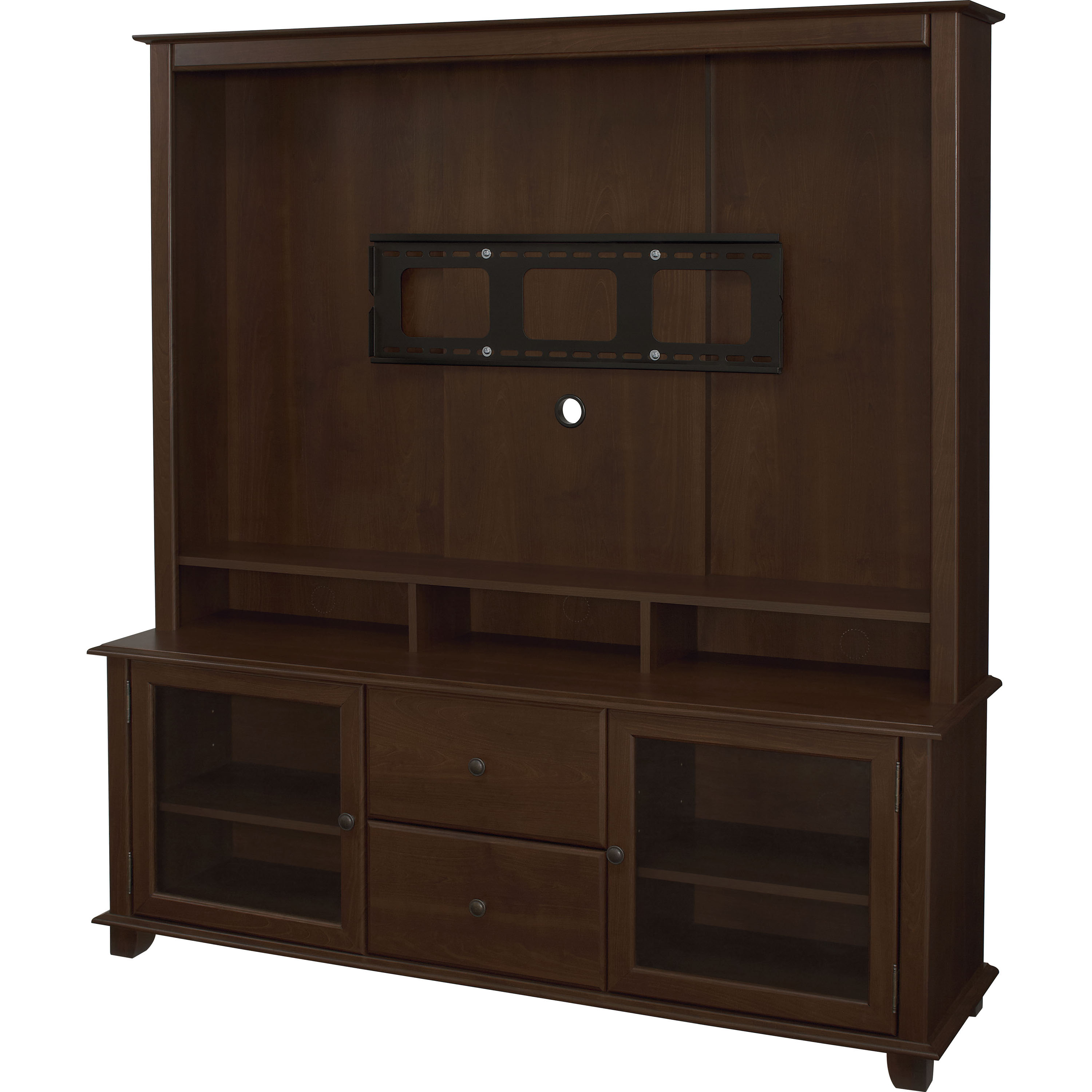 Bedford TV Stand Entertainment Center: Two Easy Glide ...