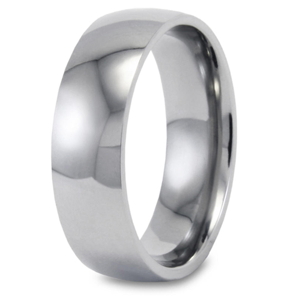 West Coast Jewelry Polished Stainless Steel Ring (7.0mm)