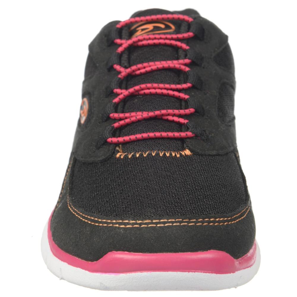 Dr. Scholl's Women's Frenzy Black/Pink/White Walking Shoe