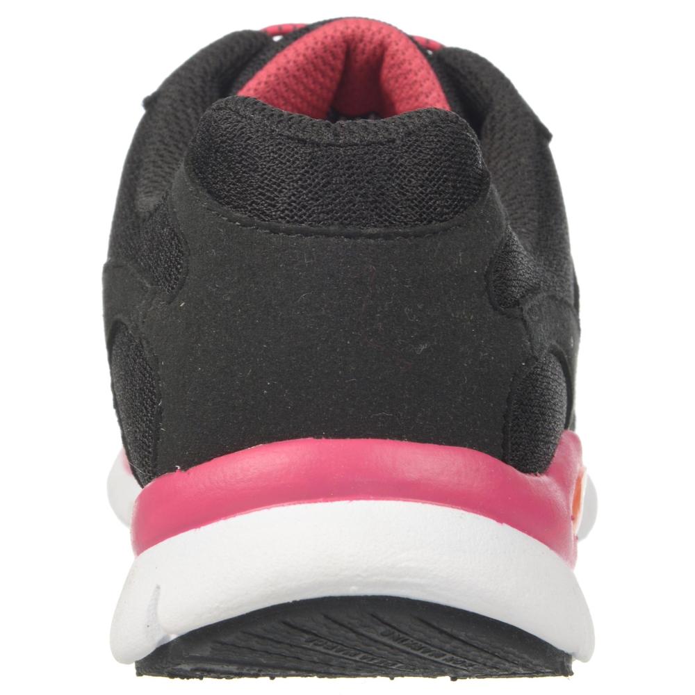 Dr. Scholl's Women's Frenzy Black/Pink/White Walking Shoe