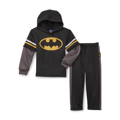 DC Comics Batman Infant & Toddler Boy's Hooded Shirt & Pants