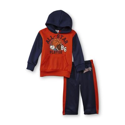 Clubhouse Collection Infant & Toddler Boy's Fleece Hoodie & Pants - Sports