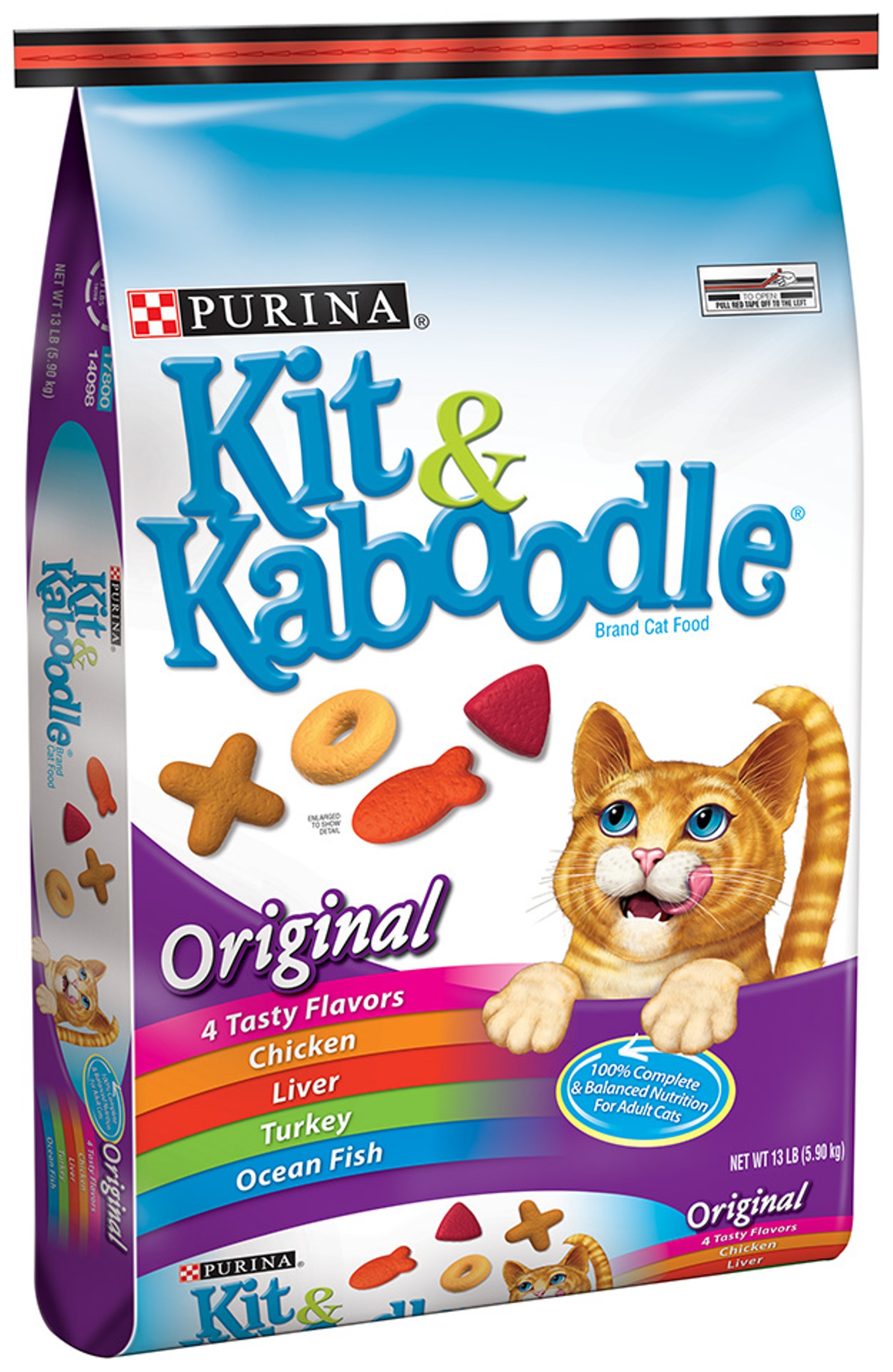Purina Kit and Caboodle Cat Food (13 lbs)
