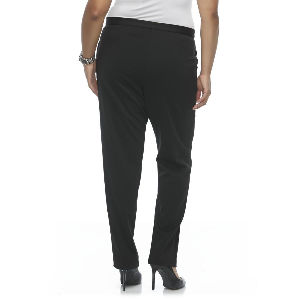 Covington Women's Plus Flat Front Pants