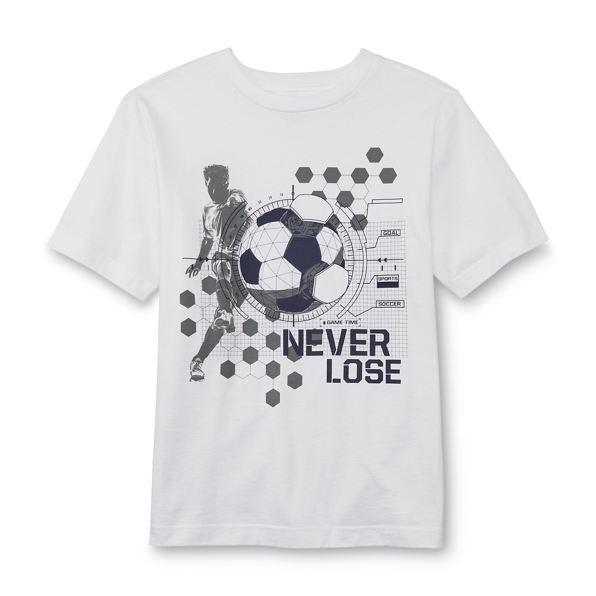 Athletech Boy's Graphic T-Shirt - Soccer