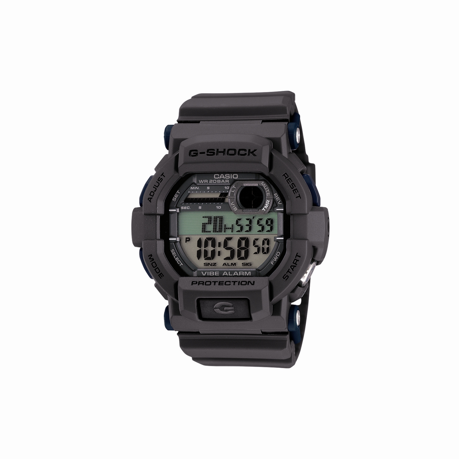 how to set hourly alarm on casio illuminator watch