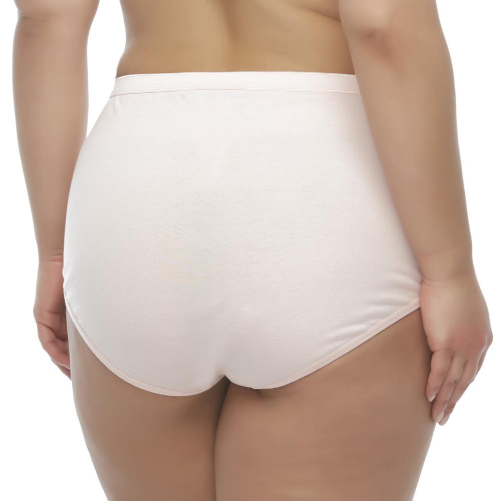 Hanes Women's 3-Pack Cotton Brief Panties - Assorted Colors