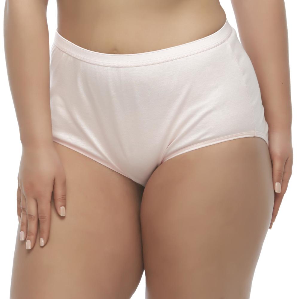 Hanes Women's 3-Pack Cotton Brief Panties - Assorted Colors