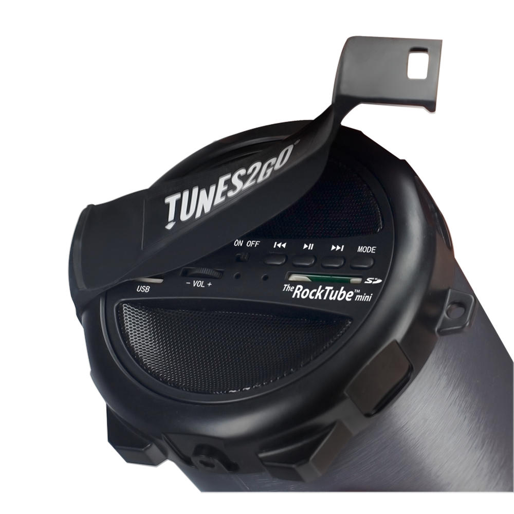 TUNES2GO CSR-E035 Sondpex ROCKTube mini - Bluetooth Portable 2.1 Hi-Fi Speaker System & Digital Music Player